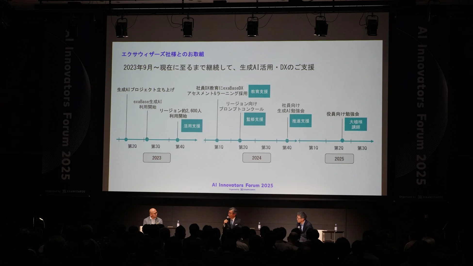 ファミリーマート細見社長とエクサウィザーズ春田社長CEOによる対談
