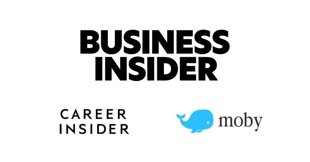 BUSINESS INSIDER CAREER INSIDER mobyのロゴ
